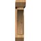 Ekena Millwork Thorton Slat Smooth Bracket w/ Offset Brace, Western Red Cedar, 5 1/2"W x 24"D x 24"H BKT0604X24X24THR06SWR - alternate 2
